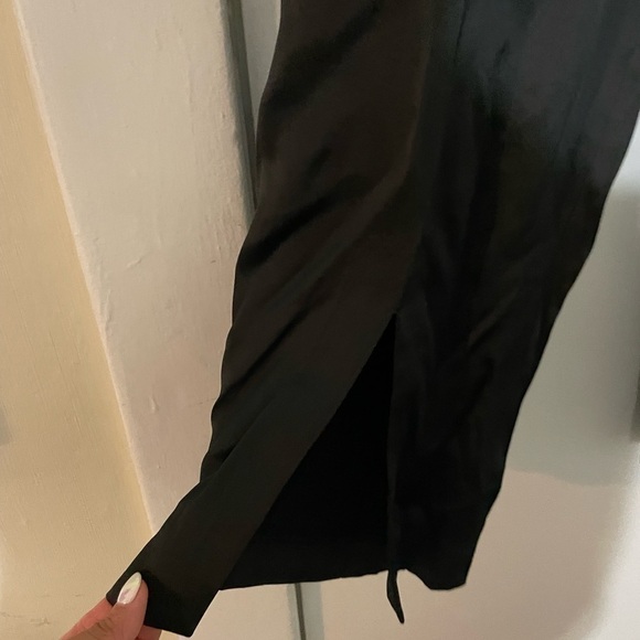 Express Black High Rise Straight dress pants size 4R - Picture 5 of 9